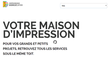 Tablet Screenshot of imprimeriedc.com